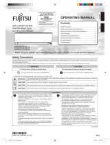 Fujitsu ASMG09CMCA Operating instructions