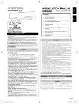 Fujitsu ASMG30CMTA Installation guide