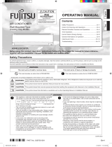 Fujitsu ASMG30CMTA Operating instructions