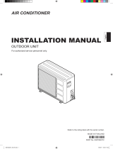 Fujitsu RSA18UETA-S Installation guide