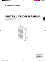 Fujitsu ASSA36UUTA Installation guide