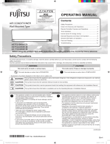 Fujitsu ASTG24KMCB Operating instructions