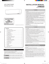 Fujitsu ASTG22KMTC Installation guide