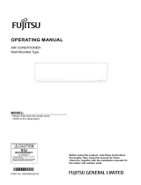 Fujitsu ASTG18KMTC User manual