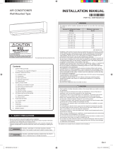 Fujitsu ASTG34KMTC Installation guide