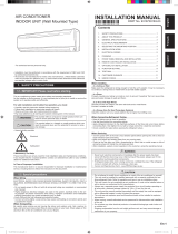 Fujitsu ASU30RLXB Installation guide