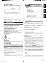 Fujitsu ASU24RLF1 Installation guide