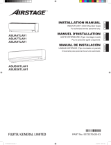 Fujitsu ASUA4TLAV1 Installation guide