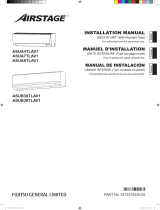 Fujitsu ASUA9TLAV1 Installation guide