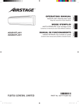 Fujitsu ASUB24TLAV1 Operating instructions