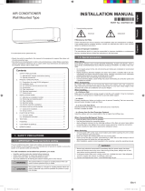 Fujitsu ASUG09LMAS Installation guide