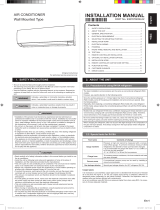 Fujitsu ASWX12JECA Installation guide