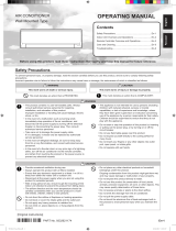 Fujitsu ASYG07LLCE-R Operating instructions