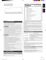 Fujitsu ASYG09LMCE-R Installation guide