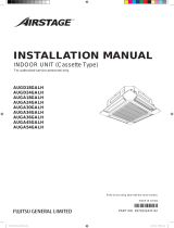 Fujitsu AUGA24GALH Installation guide