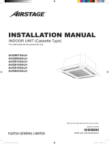 Fujitsu AUGB07GALH Installation guide