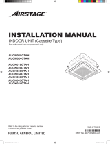 Fujitsu AUGK018GTAH Installation guide