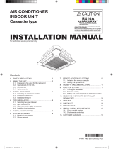 Fujitsu HUA36LCLU Installation guide