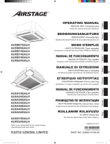 Fujitsu AUXA18GALH Operating instructions