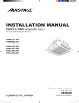 Fujitsu AUXA54GATH Installation guide
