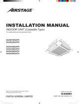 Fujitsu AUXA36GATH Installation guide