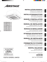 Fujitsu AUXB04GALH Installation guide