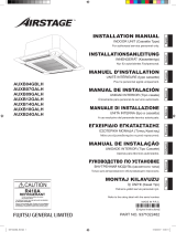 Fujitsu AUXB04GBLH Installation guide