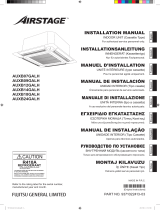 Fujitsu AUXB24GALH Installation guide