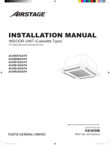 AirStage AUXB24GALH Installation guide