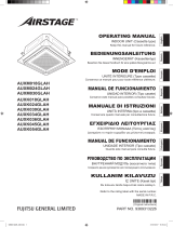 Fujitsu AUXM030GLAH Operating instructions