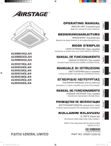 Fujitsu AUXM030GLAH Operating instructions