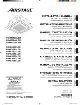 Fujitsu AUXK054GLEH Installation guide