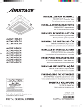 Fujitsu AUXK030GLEH Installation guide