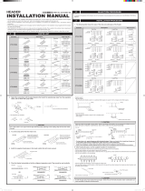 Fujitsu UTR-H1806L Installation guide
