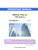 Fujitsu UTY-ASGXZ1 Operating instructions