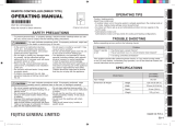 Fujitsu UTY-RHRY Operating instructions