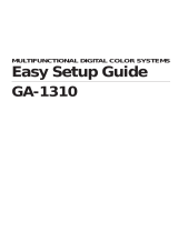 KYOCERA CS 750c Installation guide