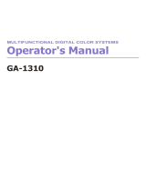 KYOCERA CS 550c User manual