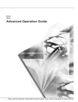 Copystar KM-8030 Operating instructions