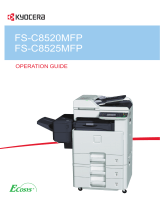 KYOCERA FS-C8520MFP User manual
