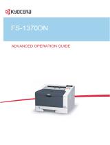KYOCERA ECOSYS FS-1370DN Owner's manual