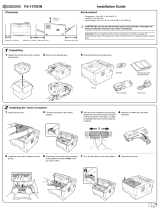 KYOCERA FS-1370DN 120V Installation guide