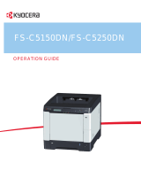 KYOCERA FS-C5150DN Operating instructions