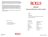 Rolls PM55P User manual