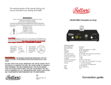 Rolls Bellari HA540 MK2 Tube Headphone Amplifier Owner's manual