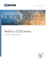 Westermo RedFox-5528-F16G-T12G-HV User guide