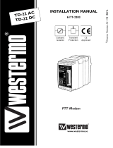 Westermo TD-22 DC GB User guide