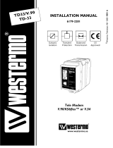 Westermo TD33/V.90 User guide
