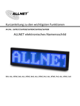 Allnet ALLNET Namensschild User guide