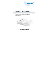 Allnet ALL-HPNA3 User guide